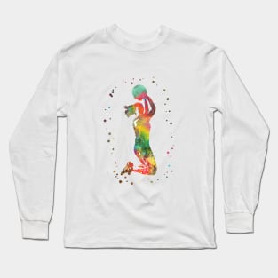 Basketball girl Long Sleeve T-Shirt